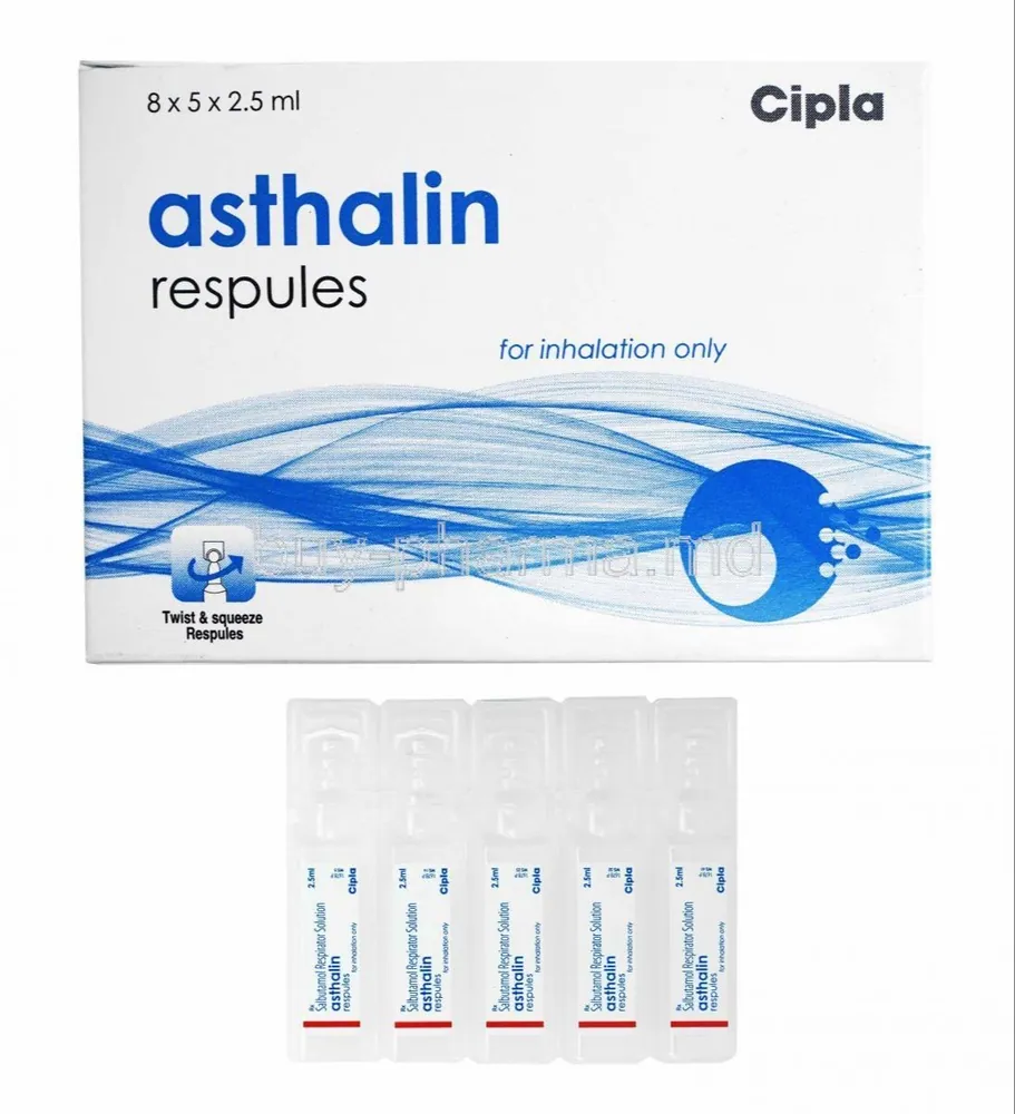 Salbutamol Respules 2.5 ml (asthalin) belongs to a group of medicines called fast-acting | RX Supply
