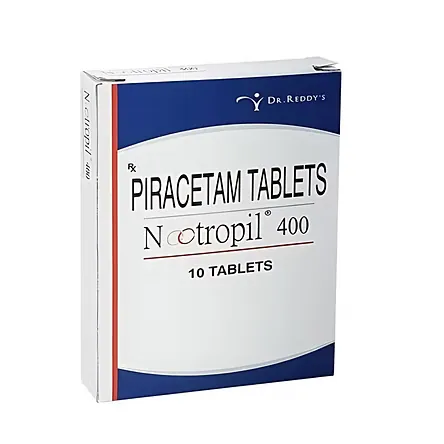 Nootropil 400mg Tablet is used in the treatment of Alzheimer's disease and memory loss in Parkinson's disease/RX Supply