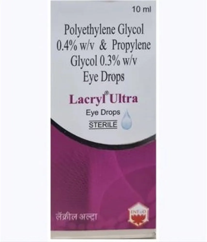 Lacryl Ultra Eye Drop (Polyethylene Glycol/Propylene Glycol) is a prescription medicine used-RX Supply