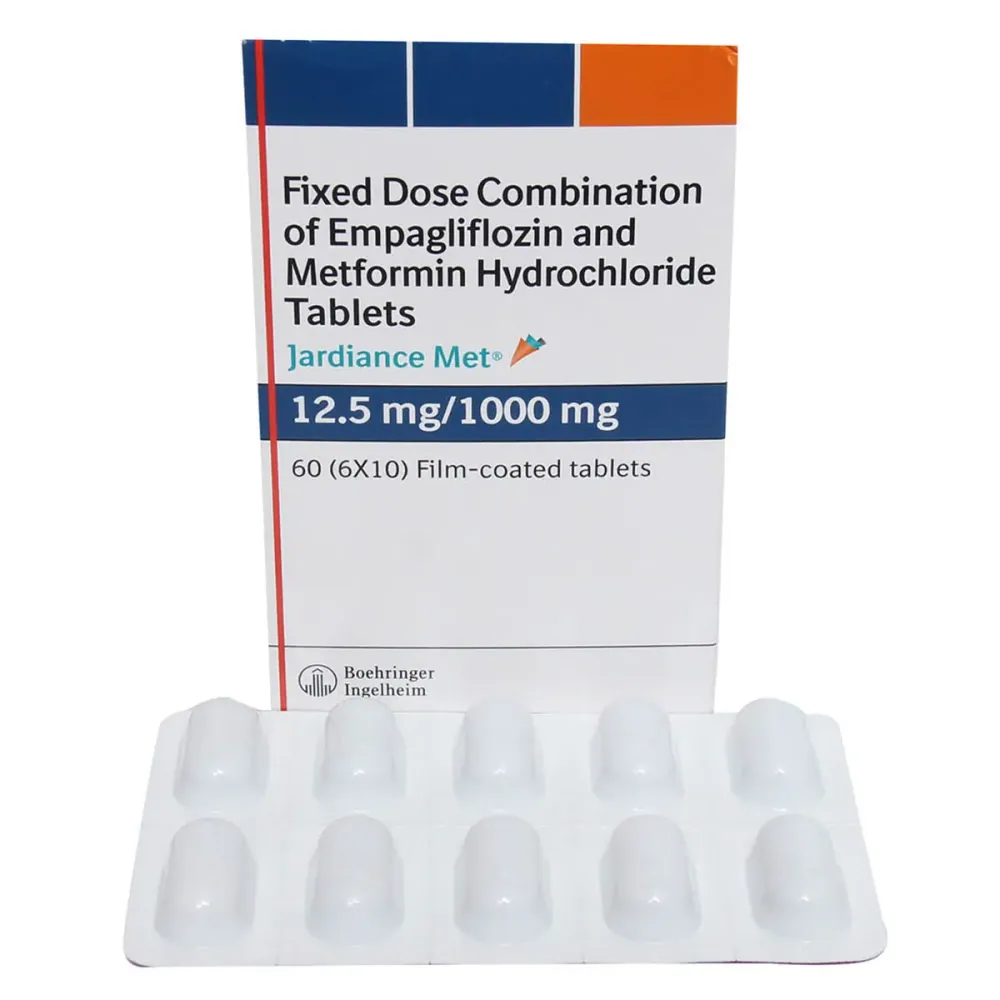 Jardiance Met Tablet (Empagliflozin/Metformin) is a combination medicine that helps-RX Supply