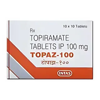 Topaz 100 Tablet is a medicine used to treat epilepsy (seizures) and to prevent migraines/RX Supply