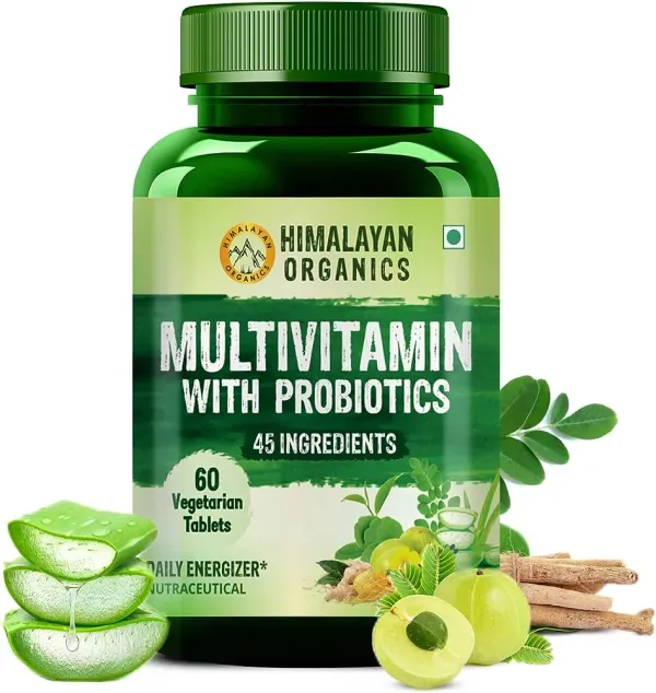 Himalayan organics bring multivitamins with probiotics for women to stay healthy.