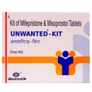 Unwanted Kit (Mifepristone/Misoprostol) is a combination of two medicines | RX Supply
