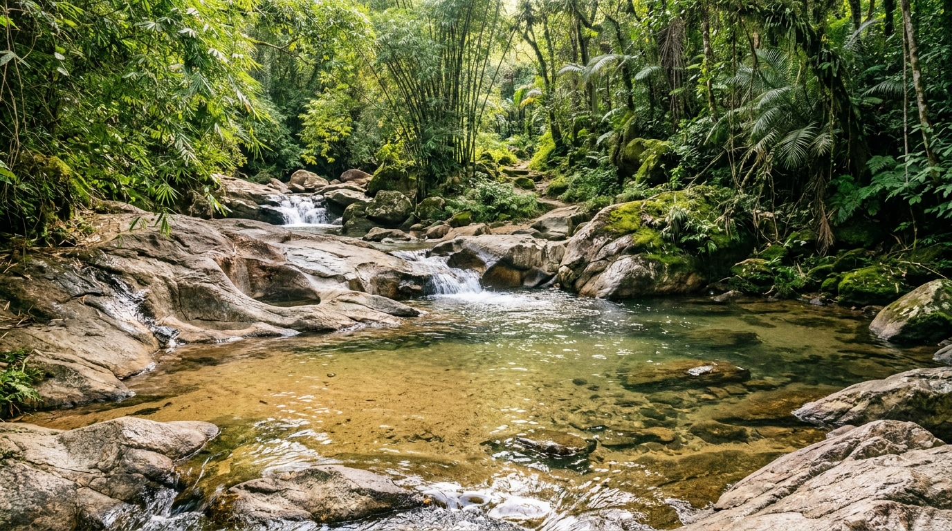 Weli Oya Rock Pools & Sandy Creek