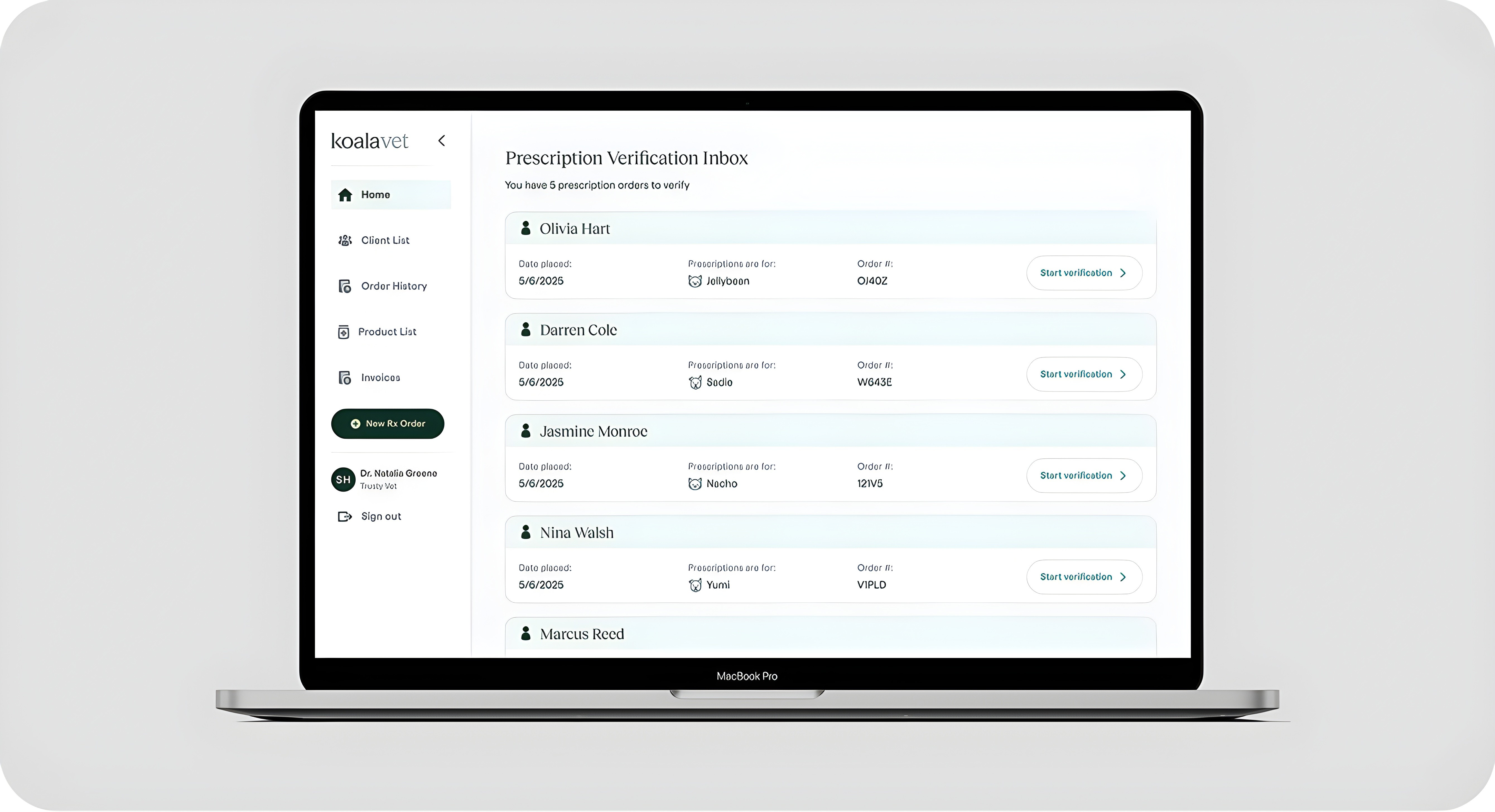Meeting your client needs with Koala's modern and easy to use vet portal