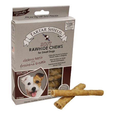 Tartar shield soft shop rawhide chews for