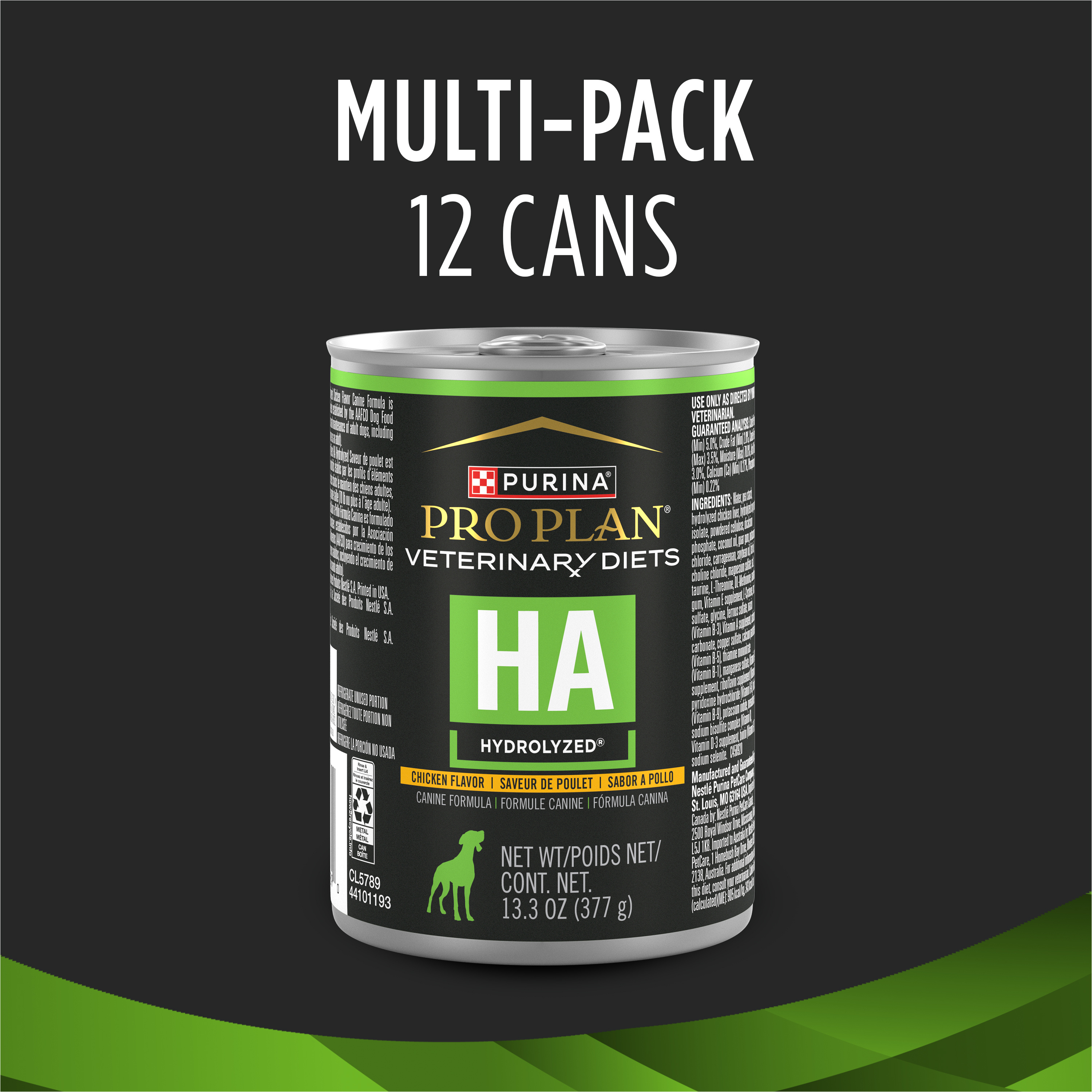 Purina Pro Plan Veterinary Diets HA Hydrolyzed Chicken Flavor Wet