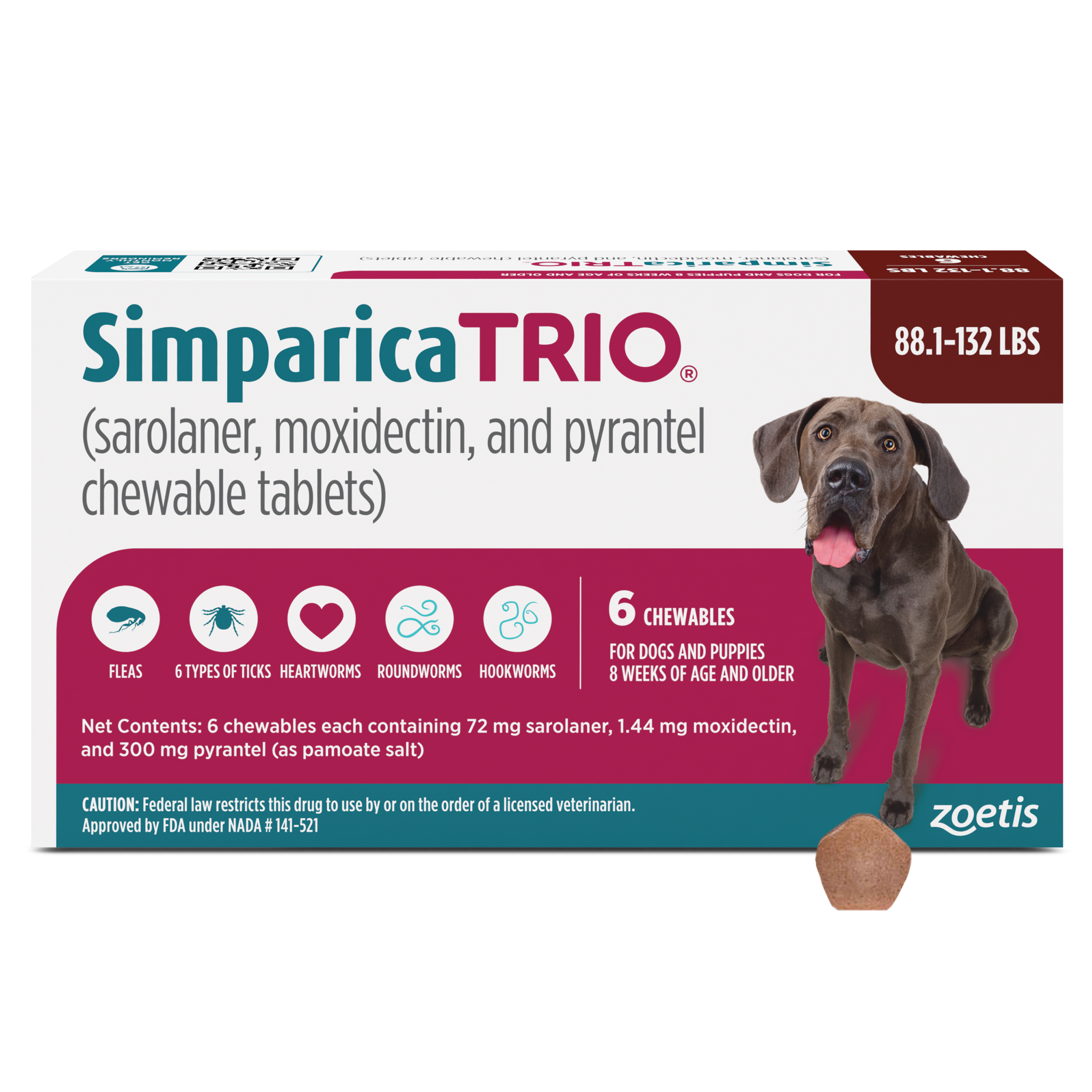Simparica TRIO for Dogs Koala Health