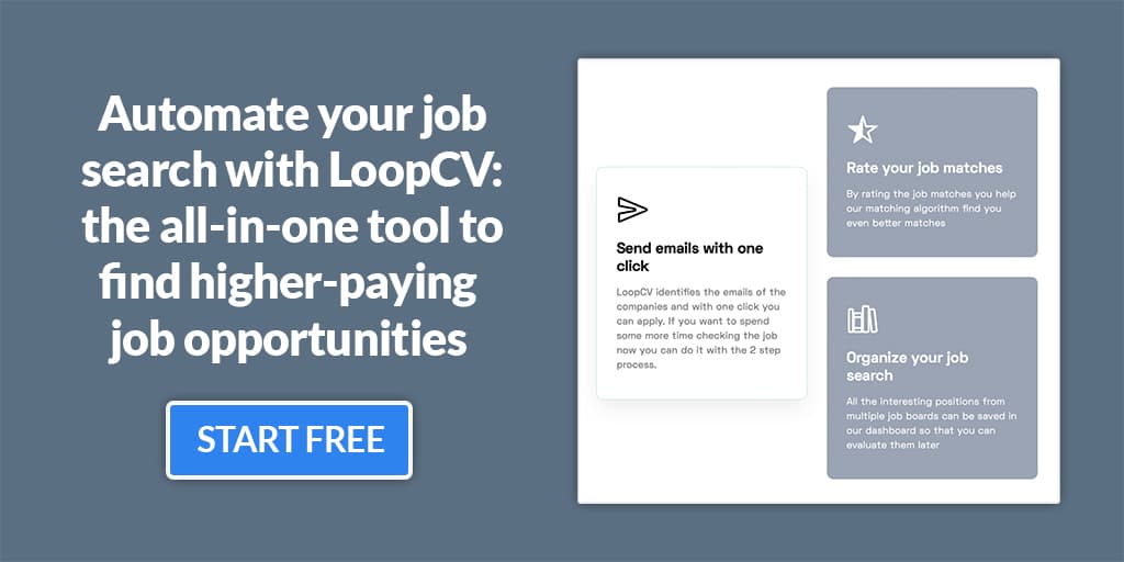 get started with a free trial from loopcv