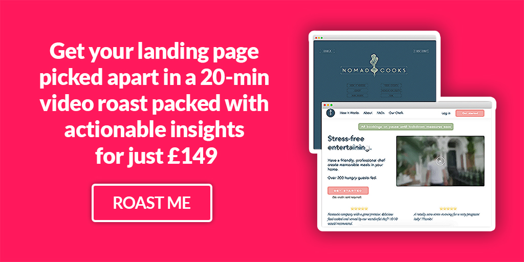 let Olly roast your landing with a 20-min video for just ÂŁ149