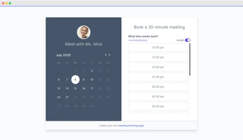 Koalendar Appointment Scheduling Software