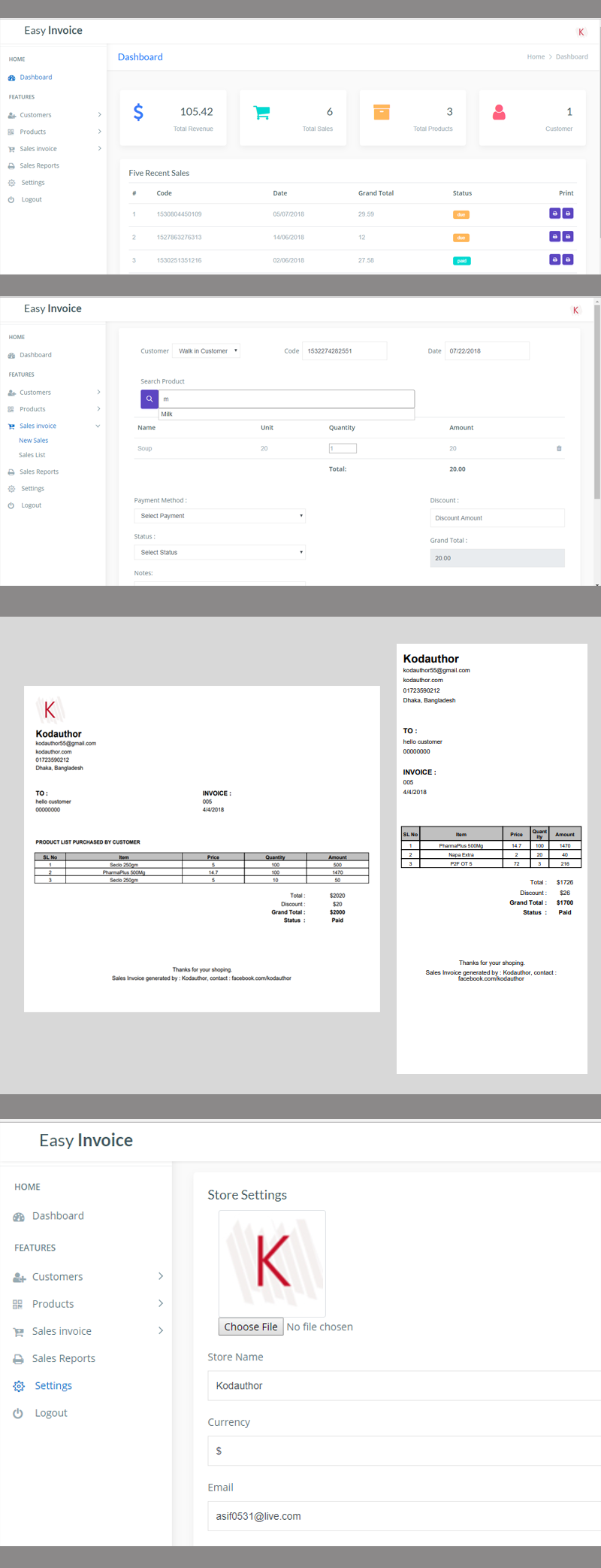 easy invoice generator