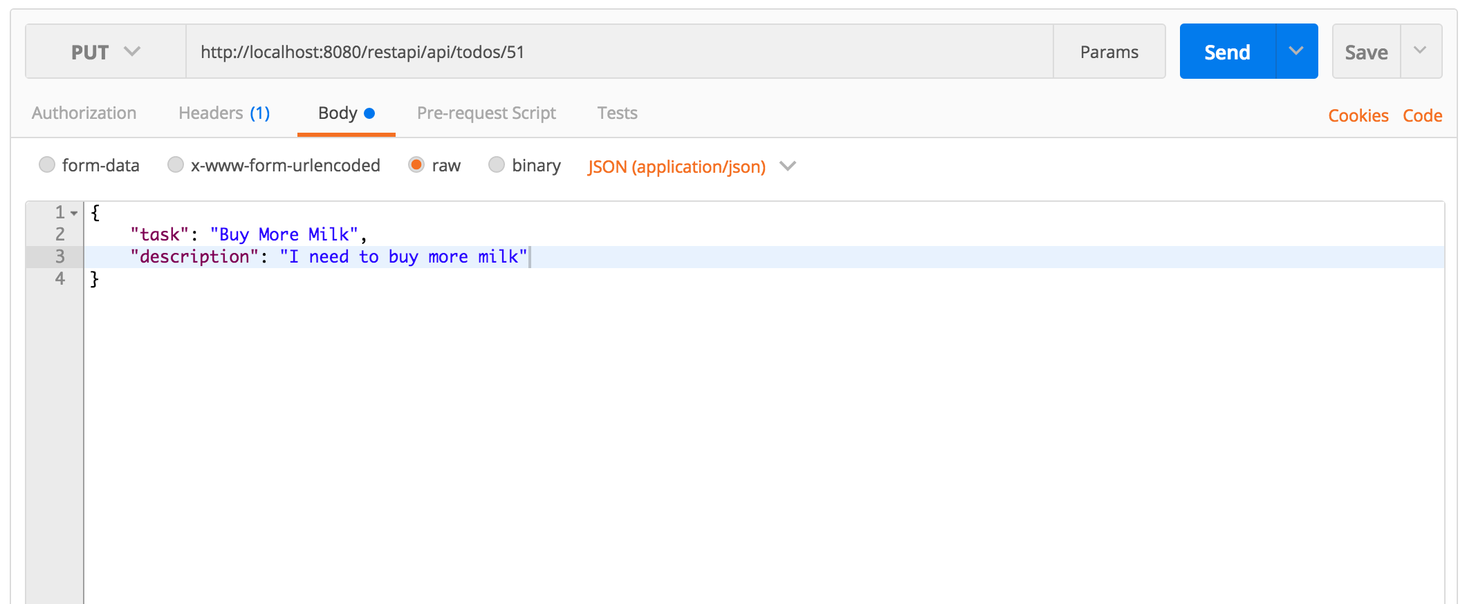 Rest api crud. Rest api crud