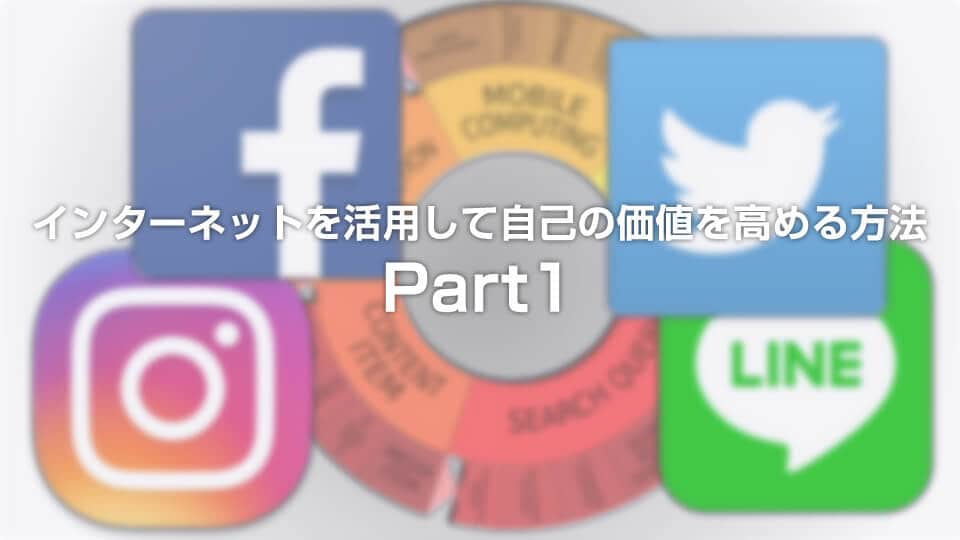 インターネットを活用して自己の価値を高める方法 Part1