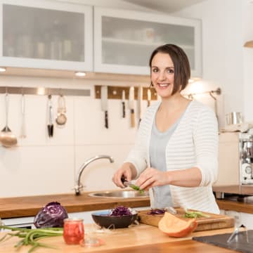 Sarah : repas familial pour le bureau à domicile