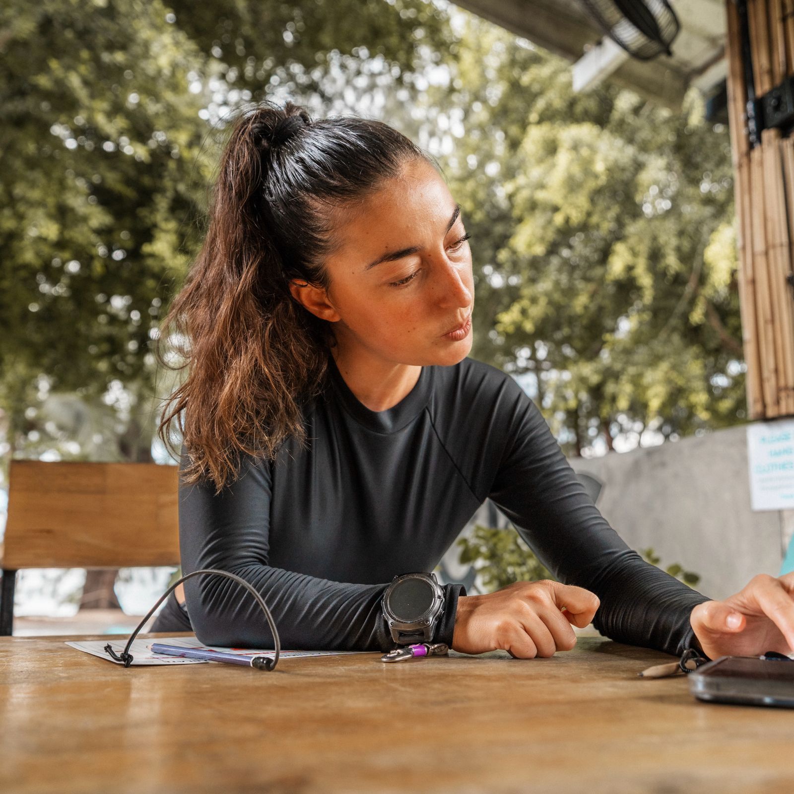 Koh Tao Divers  student studying diving science