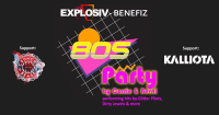 Event Image for ZWEIMAL VIERZIG – 80S PARTY ＆ BENEFIZKONZERT: GLITTER PILOTS (A); KALLIOTA (A); CRUNCHY BEAST (A)