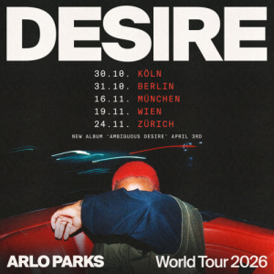 ARLO PARKS (uk) + BAIRD (us) - Thu, Nov 19, 2026, 19:00 at Arena Wien, Baumgasse 80, 1030 Wien, Österreich