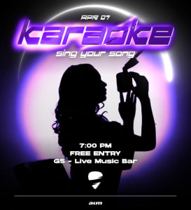 G5 Karaoke - Mi., 07.04.2027, 19:00 at G5 - Live Music Bar, Heiligenstädter Straße 31, 1190 Wien, Österreich