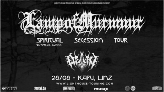 ABGESAGT: LAMP OF MURMUUR, Outlaw - Fr., 28.08.2026, 20:30 at KAPU, Kapuzinerstraße 36, 4021 Linz, Österreich