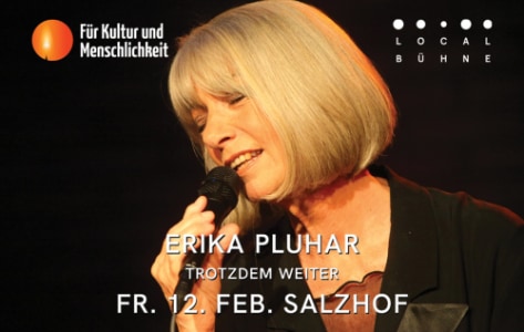 ERIKA PLUHAR - Fr., 12.02.2027, 19:30 at Salzhof Freistadt, Salzgasse 15, 4240 Freistadt, Österreich