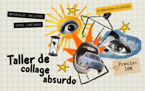 Taller de Collage Absurdo - Sun, Nov 22, 2026, 14:00 at Kulturverein Damen＆Herrenstraße (DH5), Herrenstraße 5, 4020 Linz, Österreich