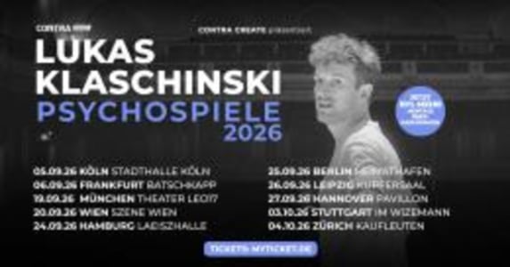 lukas klaschinski - So., 20.09.2026, 20:00 at Szene Wien, Hauffgasse 26, 1010 Wien, Österreich