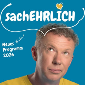 Veranstaltung - Sachehrlich - Sa., 24.10.2026, 19:30 at Theater in der Innenstadt, Museumstraße 7a, 4020 Linz, Österreich