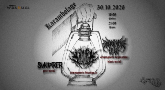 Karambolage: Atmospheric Blackmetal - Fri, Oct 30, 2026, 19:00 at Club Wakuum, Griesgasse 25, 8020 Graz, Österreich