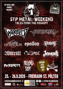 STP Metalweekend 2026 - Sa., 26.09.2026, 19:00 at Freiraum St. Pölten, Herzogenburger Str. 12, 3100 St. Pölten, Österreich