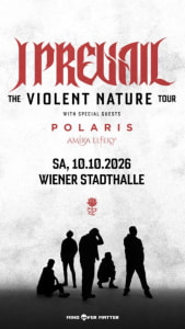 I PREVAIL - Sa., 10.10.2026, 19:00 at Wiener Stadthalle, Roland-Rainer-Platz 1, 1150 Wien, Österreich