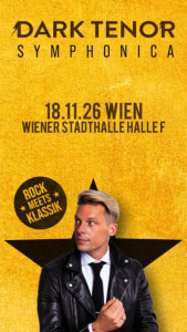 THE DARK TENOR - Wed, Nov 18, 2026, 20:00 at Wiener Stadthalle, Roland-Rainer-Platz 1, 1150 Wien, Österreich