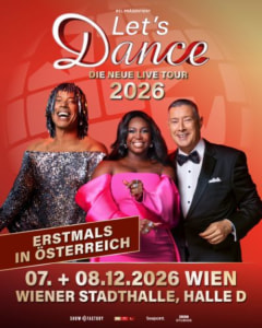 LET'S DANCE - Tue, Dec 08, 2026, 19:30 at Wiener Stadthalle, Roland-Rainer-Platz 1, 1150 Wien, Österreich