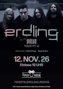 Live: ERDLING, JOHNNY TUPOLEV - Do., 12.11.2026, 22:00 at Viper Room Vienna, Landstrasser Hauptstr. 38, 1030 Wien, Österreich