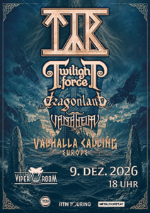 Live: TYR, TWILIGHT FORCE, DRAGONLAND u.m. - Wed, Dec 09, 2026, 22:00 at Viper Room Vienna, Landstrasser Hauptstr. 38, 1030 Wien, Österreich