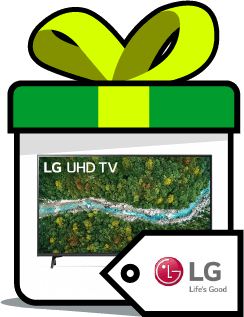 43-inch LG UHD TV