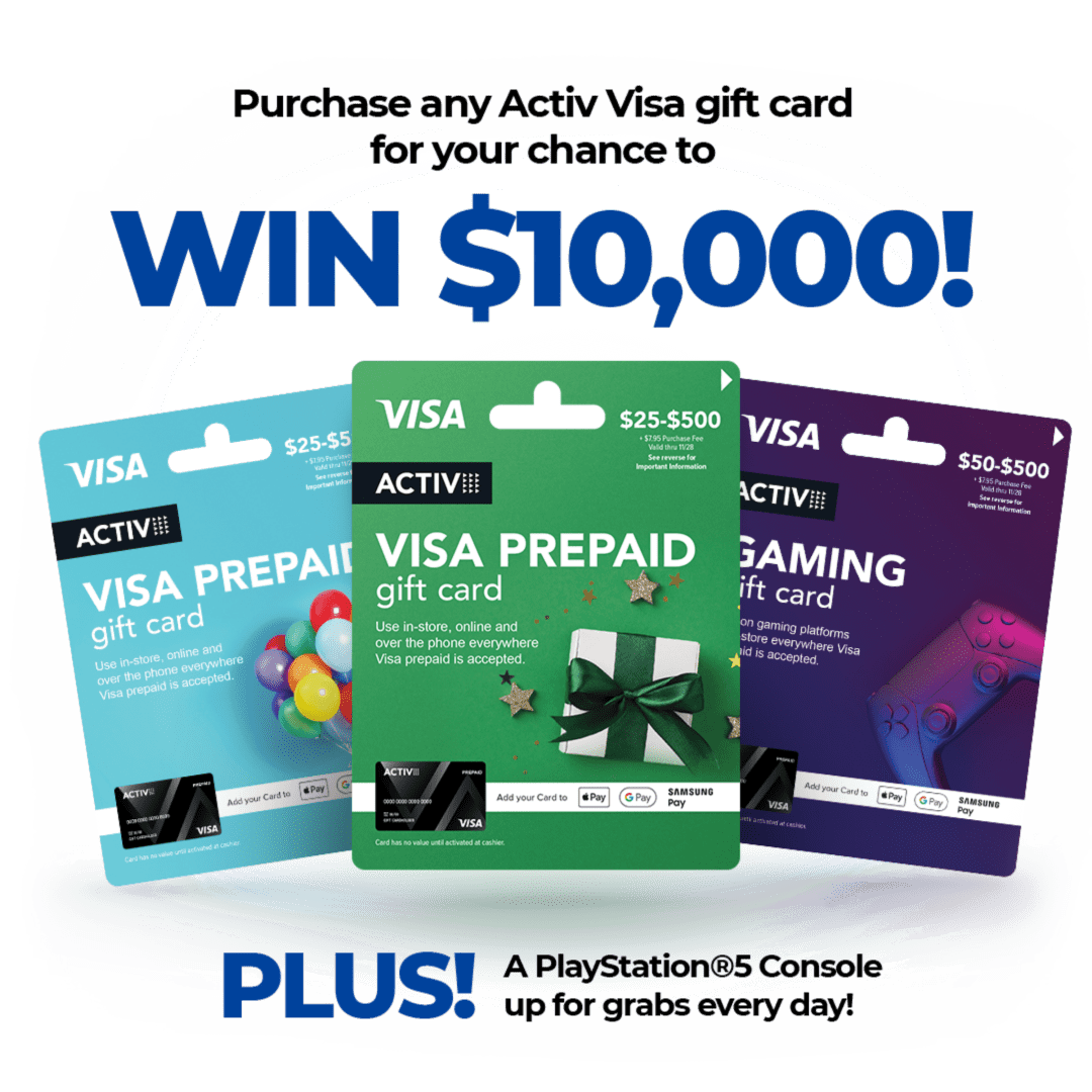 Activ Visa Cards