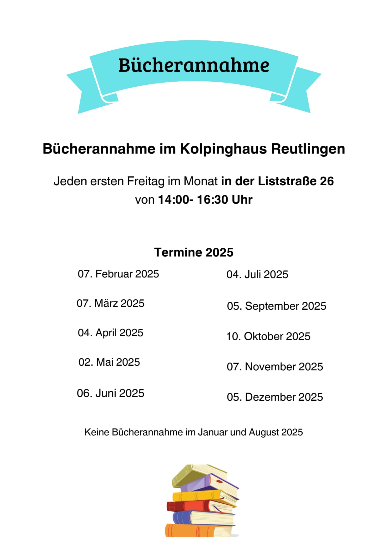 Bücherannahme