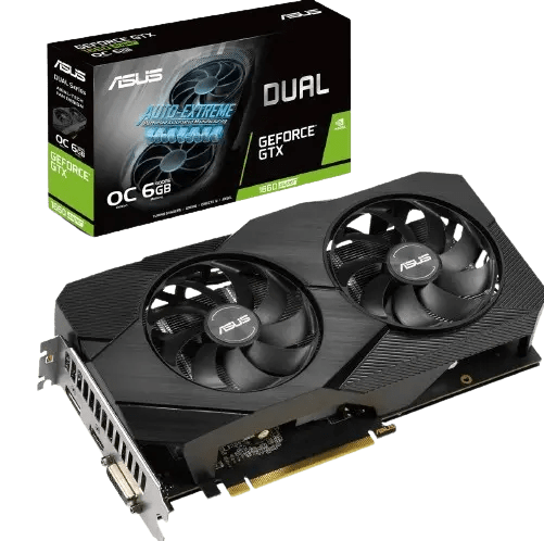 Asus DUAL EVO OC GeForce GTX 1660 SUPER 6 GB