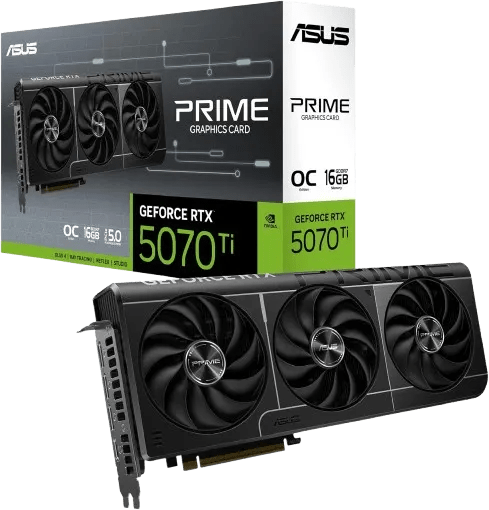 Asus Prime GeForce RTX 5070 Ti 16GB GDDR7 OC Edition