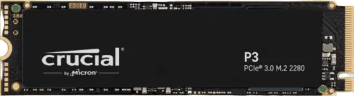 Crucial P3 SSD NVMe 1 TB
