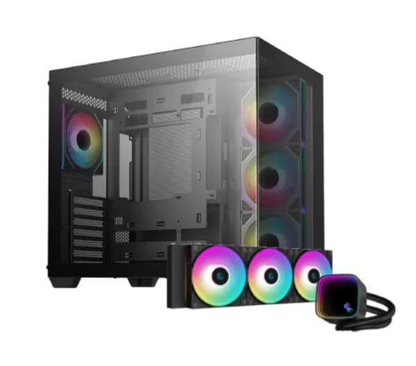 Boîtier PC Deepcool CG530 4F Noir - Design Élégant pour Gamers