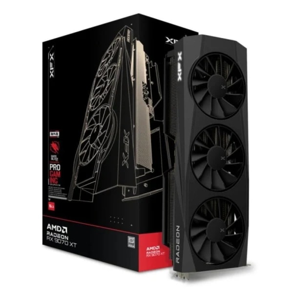 Carte Graphique XFX Radeon RX 9070 XT Gaming Edition 16GB GDDR6