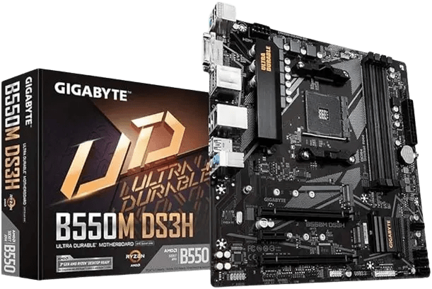 Gigabyte B550M DS3H Micro ATX AM4