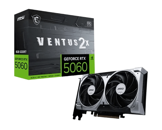 MSI GeForce RTX 5060 8G VENTUS 2X OC
