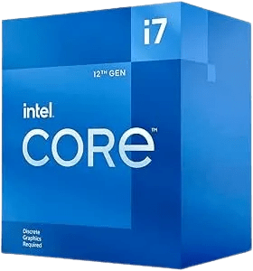 Intel Core i7-12700F (2.1 GHz)