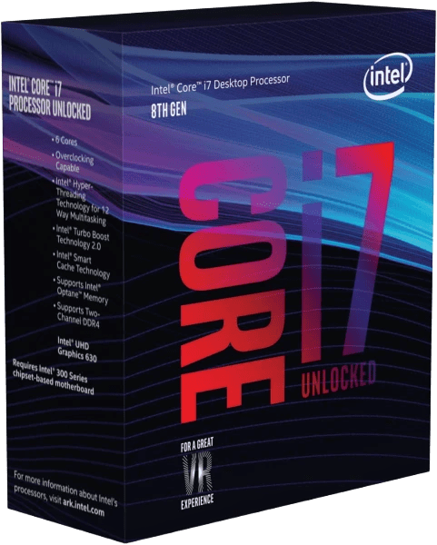 Intel Core i7-8700K (3.7 GHz)