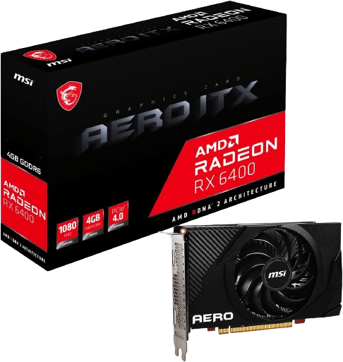 MSI AERO ITX Radeon RX 6400 4 GB