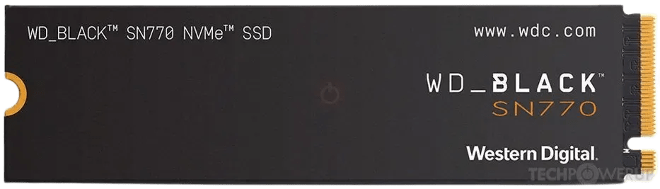 Western Digital Black SN770 2 TB SSD NVme