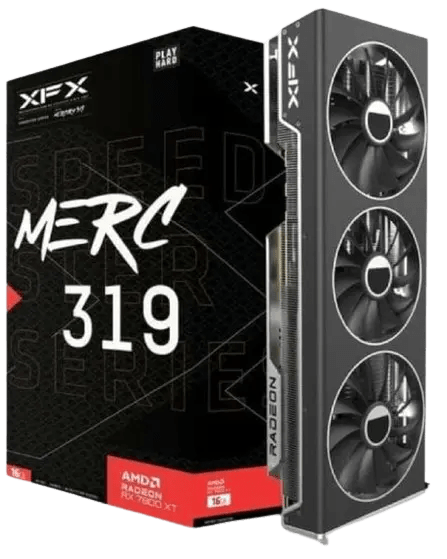 XFX Speedster MERC 319 Black Radeon RX 7800 XT 16 GB